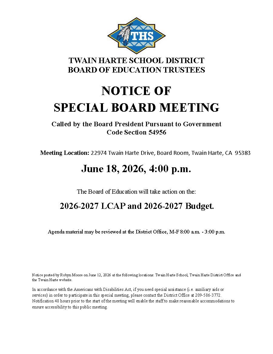 06.18.26 Notice of Special Meeting